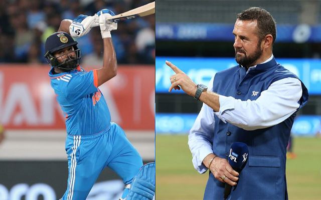 Rohit Sharma and Simon Doull.