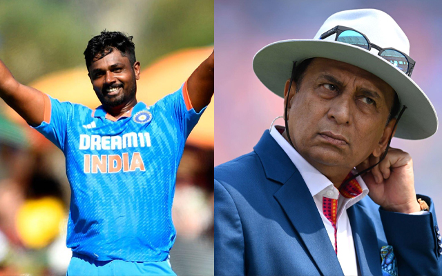 Sanju Samson and Sunil Gavaskar
