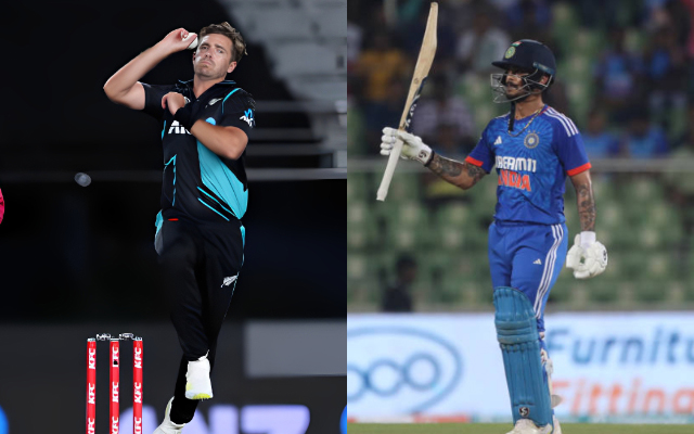 Tim Southee & Ishan-Kishan.