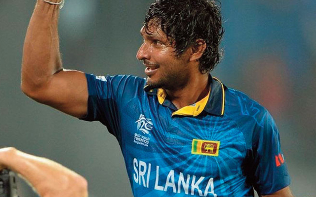 Sri Lanka 2014 T20I jersey featuring navy blue with yellow accents worn during their victorious T20 World Cup campaign.