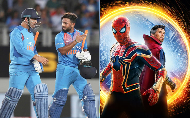 Doctor Strange Spiderman and MS Dhoni  Rishabh Pant: Cricket Pairs That Resemble Marvel Superhero Duos