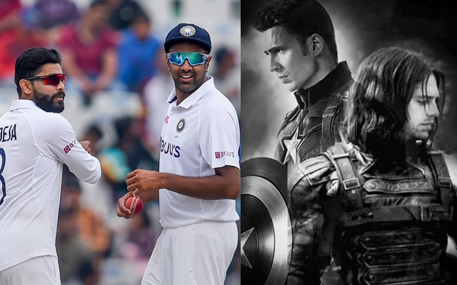 Ravi Ashwin, Jadeja and Captain America and Bucky: Cricket Pairs That Resemble Marvel Superhero Duos