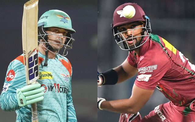 Quinton de Kock and Nicholas Pooran