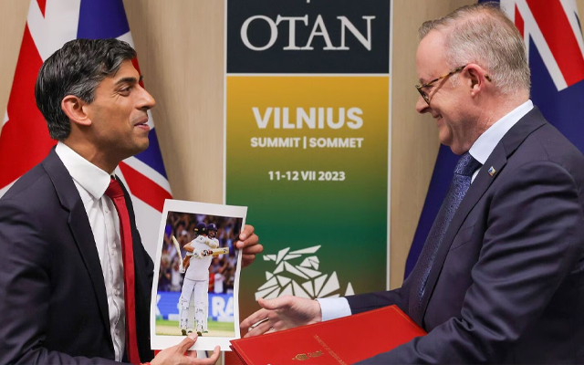Anthony albanese and Rishi sunak
