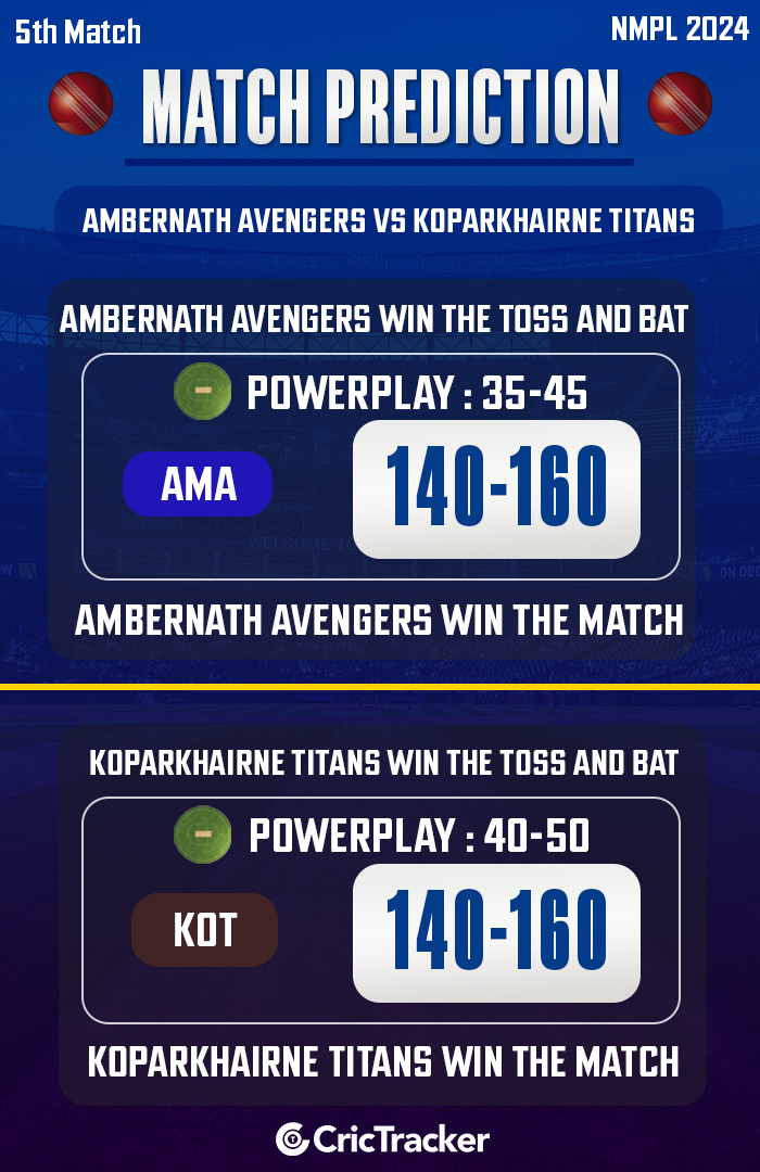 NMPL 2024: Match 5, AMA vs KOT Match Prediction