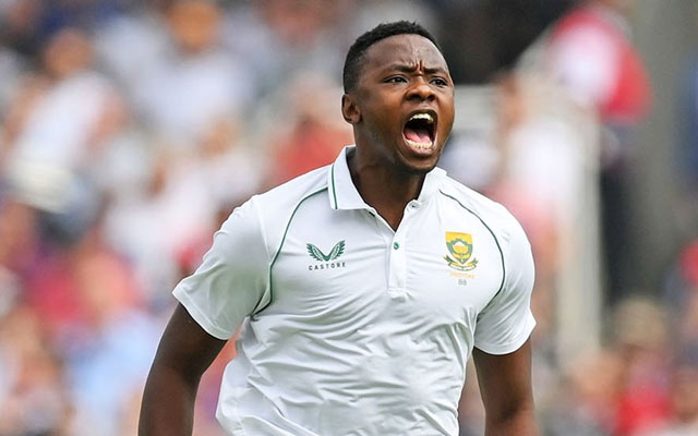 Rabada Angry