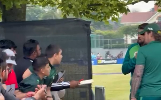 Shaheen Afridi confronts fan for misbehavior during Ireland T20I series - Watch