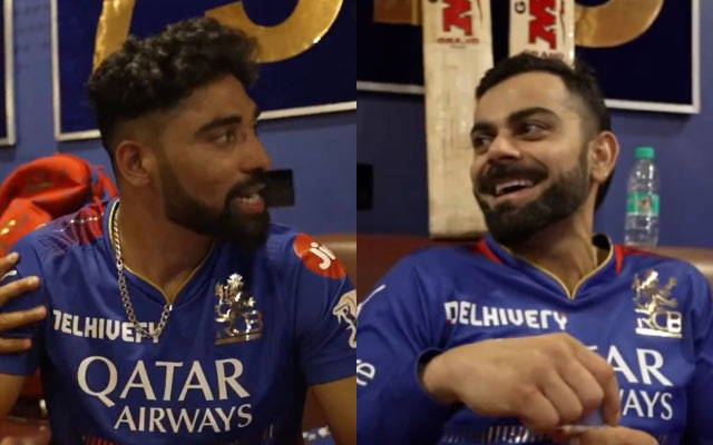 Watch: Mohammed Siraj sports wry smile when asked about dream of winning IPL title with RCB