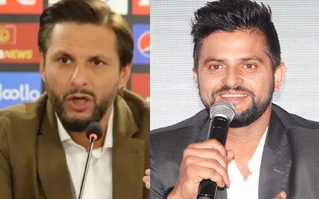 'It's all good, these things happen' - Shahid Afridi settles the dust with Suresh Raina over social media banter