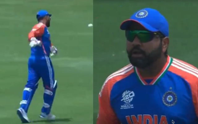 Watch: Rohit Sharma abuses Rishabh Pant after failing to take Mitchell Marsh's catch