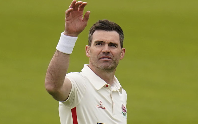 James Anderson takes seven wickets for Lancashire ahead of final Test