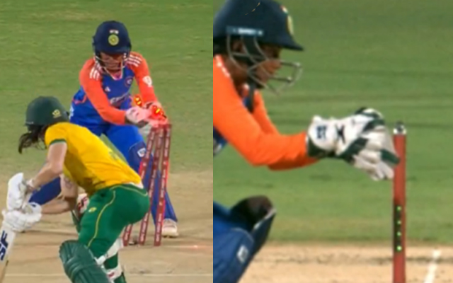 IND-W vs SA-W: Uma Chetry illegally stumps Tazmin Brits, umpire rules 'Not Out' & 'No Ball'
