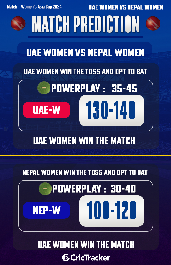 UAE women vs NEPAL women