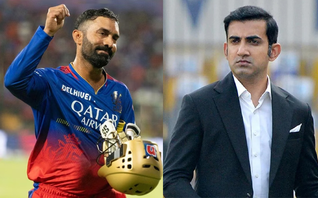 Dinesh Karthik and Gautam Gambhir