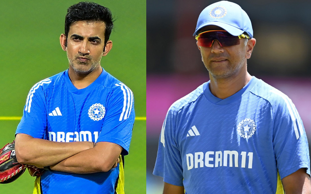 Gautam Gambhir and Rahul Dravid
