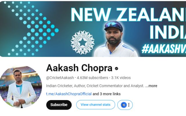 Aakash Chopra Popular YouTube Channels