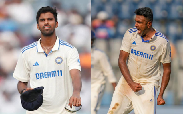 Washington Sundar and R. Ashwin