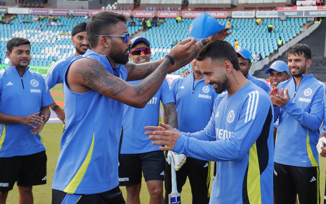 Ramandeep Singh and Hardik Pandya