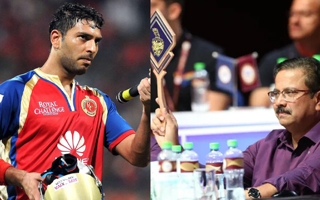 RCB and KKR fight for Yuvraj Singh In IPL Auction 2014