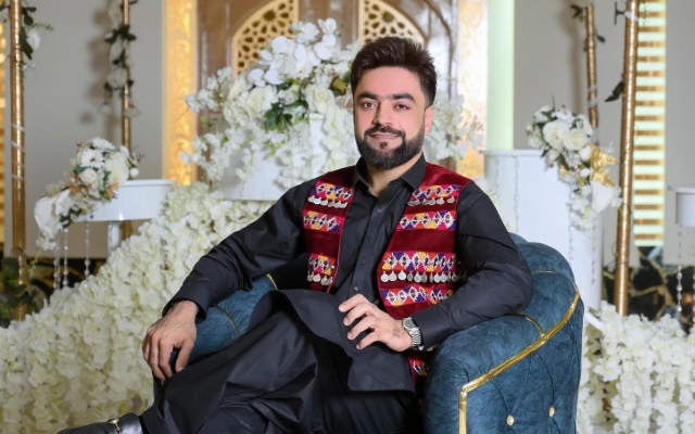 Rashid Khan who got married in 2024