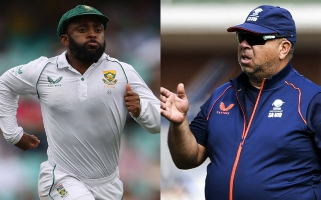 Temba Bavuma and Shukri Conrad