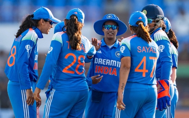 India Women Team celebration vs Ireland Women