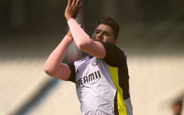 Harshit Rana Bowling in Net