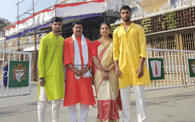 Tilak Varma’s Family