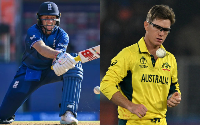 Joe Root and Adam Zampa