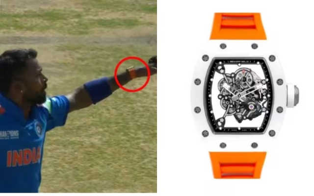 Champions Trophy 2025: IND vs PAK, Match 5 – Hardik Pandya spotted wearing a INR 7 crore Richard Mille watch | CricTracker
