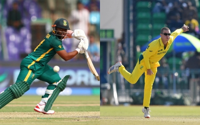 Temba Bavuma vs Adam Zampa.