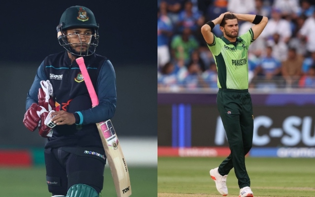 Mushfiqur Rahim vs Shaheen Afridi.