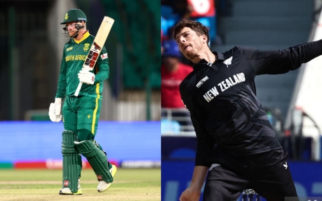 Heinrich Klaasen and Mitchell Santner