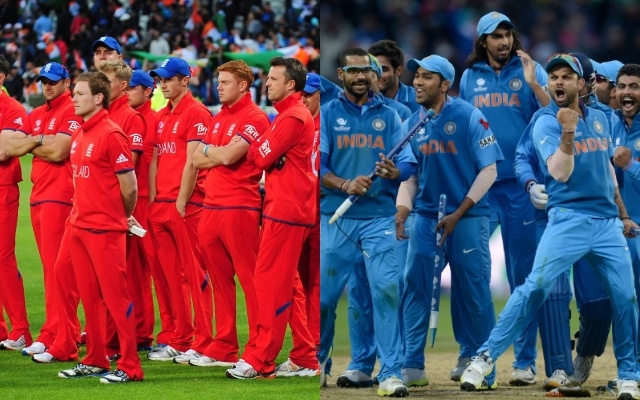 England vs India.