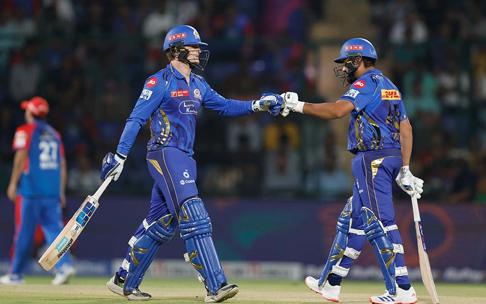 Ryan-Rickelton-and-Rohit-Sharma
