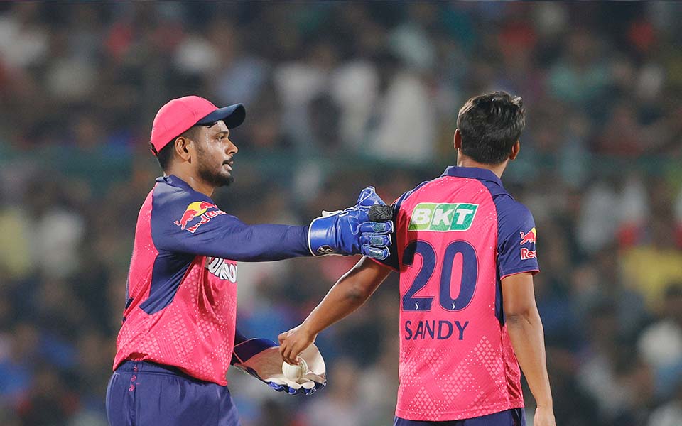 Sanju Samson and Sandeep Sharma