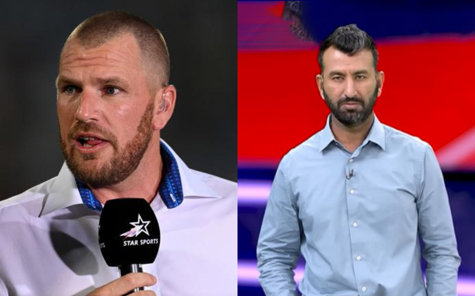 Aaron Finch & Cheteshwar Pujara