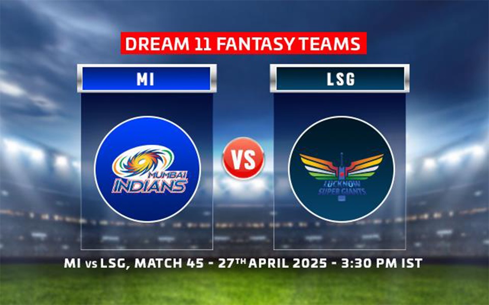 MI vs LSG Dream11 Prediction
