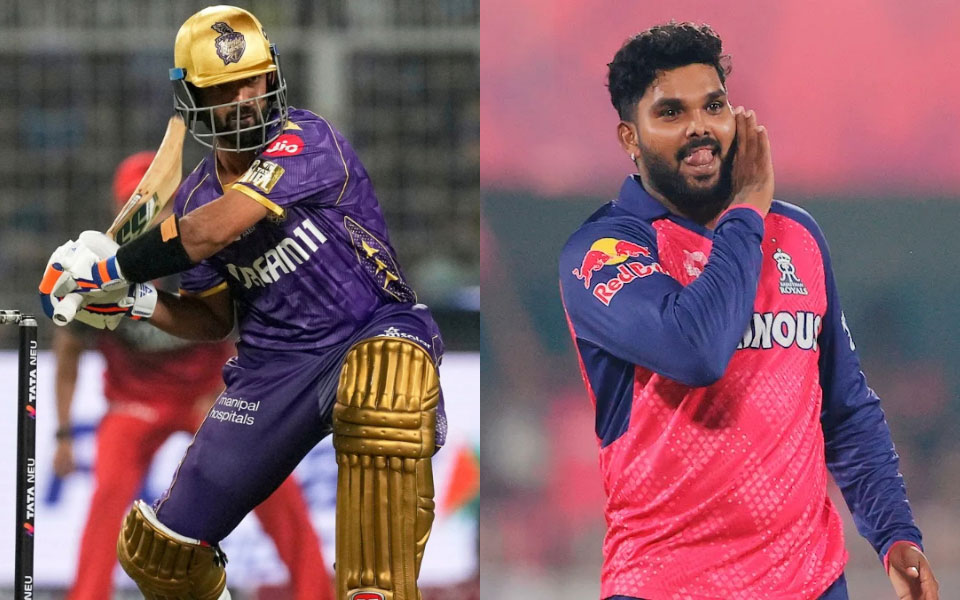 Ajinkya Rahane and Wanindu Hasaranga