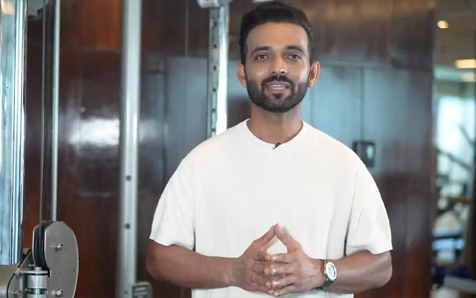 ‘Let’s reduce edible oil consumption by 10%’ – KKR skipper Ajinkya Rahane joins Government of India campaign