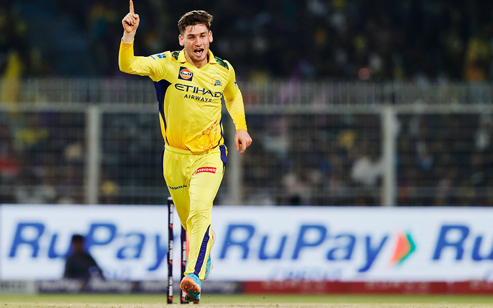  WATCH IPL 2025 Noor Ahmad s Twin Strikes Rattle KKR At Eden Gardens 