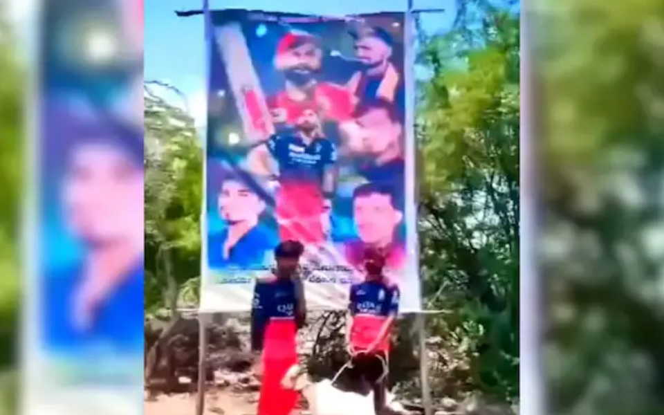 Karnataka Police arrrest three RCB fans for sacrificing goat in front of Virat Kohli's poster