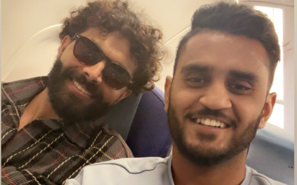 Urvil Patel shares selfie with Ravindra Jadeja as they return home after IPL 2025 suspension