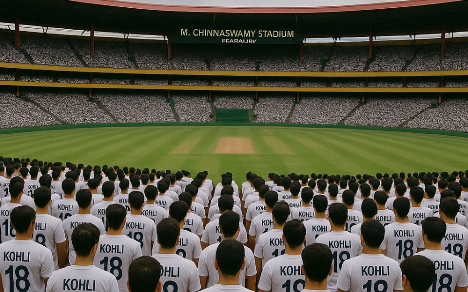 IPL 2025: Fan requests spectators to wear whites for next RCB match at Chinnaswamy in honour of Virat Kohli’s Test career