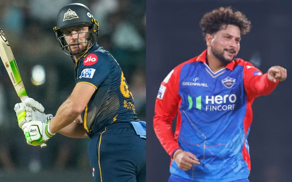 Jos Buttler and Kuldeep Yadav