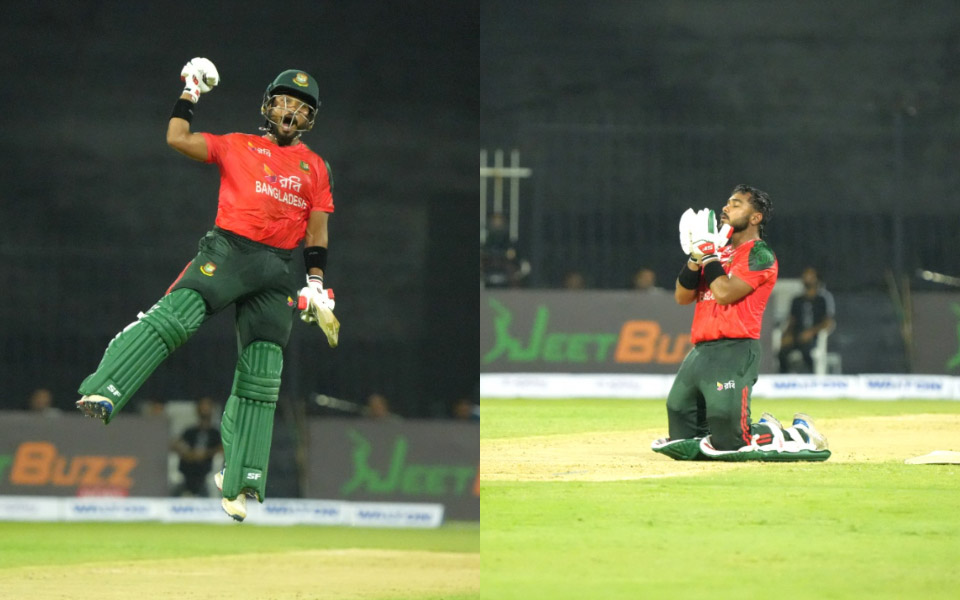 UAE vs Bangladesh 2025: Parvez Hossain Emon creates history by levelling idol Tamim Iqbal's record