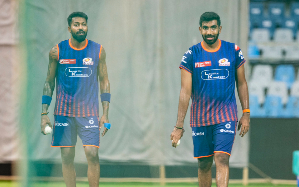 Hardik Pandya and Jasprit Bumrah