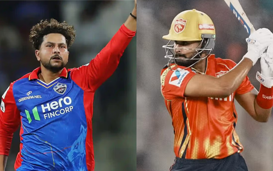 Kuldeep Yadav and Shreyas Iyer