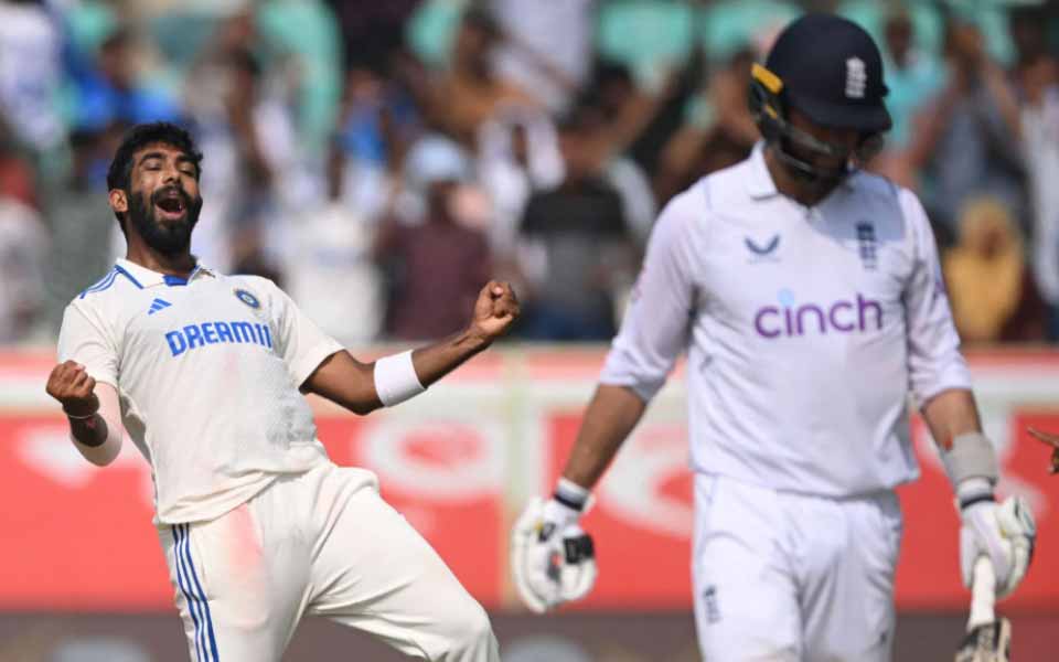 Jasprit Bumrah vs England