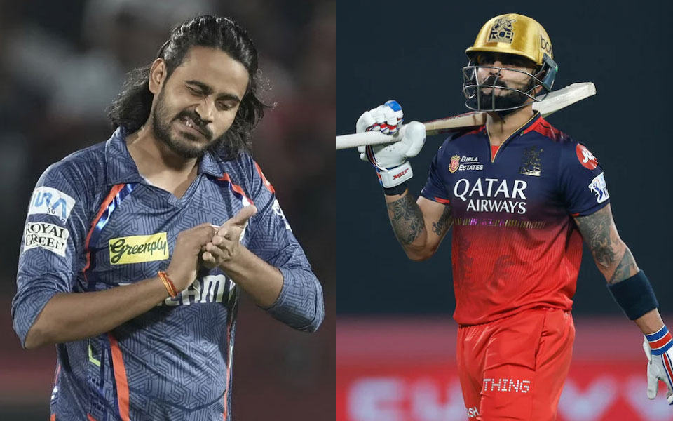 Digvesh Rathi and Virat Kohli - IPL 2025: Ahead of clash against RCB, Digvesh Rathi shares story behind his 'notebook' celebration